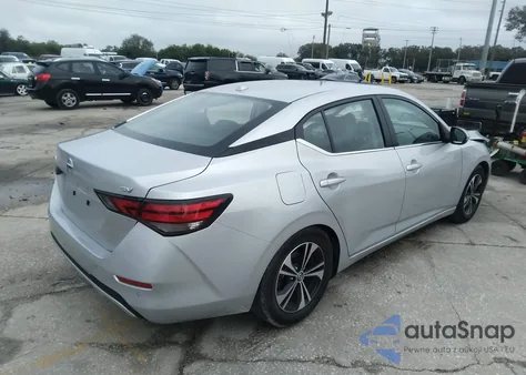 2022 Nissan Sentra Sv Xtronic Cvt from USA, damaged, VIN 3N1AB8CV2NY258377